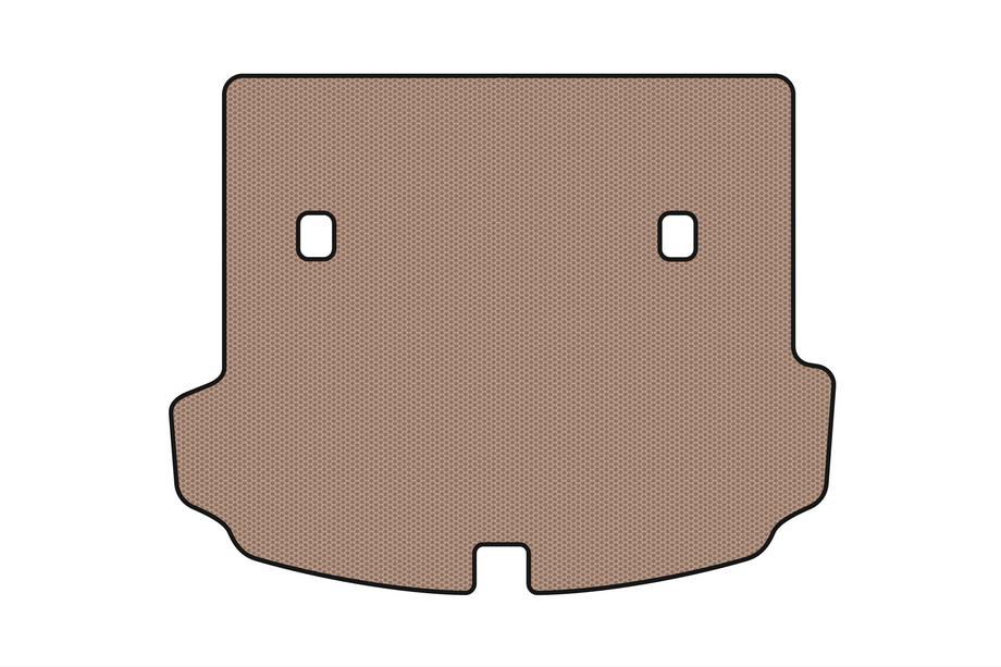Acura MDX 2007-2013 Gumowa mata do bagażnika Carsuit V-1 (Beżowa) Image