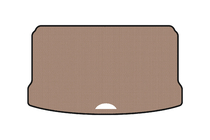 Mini Cooper F55/56/57 2014-2023 Gumowa mata do bagażnika Carsuit (do S F55, 5-drzwiowy, beżowy) zdjęcia 1