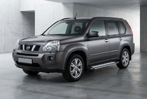 Nissan X-trail T31 2007-2014 Progi Boczné Rainbow (2 szt., Aluminium) zdjęcia 1