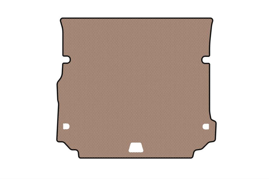 Land Rover Discovery III 2004–2009 Gumowa mata do bagażnika Carsuit V2 (Beżowa) Image