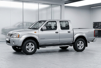 Nissan NP300 1999-2015 Progi Boczné RedLine V1 (2 szt., Aluminium) zdjęcia 1