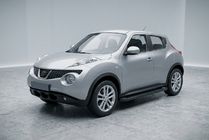 Nissan Juke 2010-2019 Progi Boczné Allmond Black (2 szt., Aluminium) zdjęcia 1