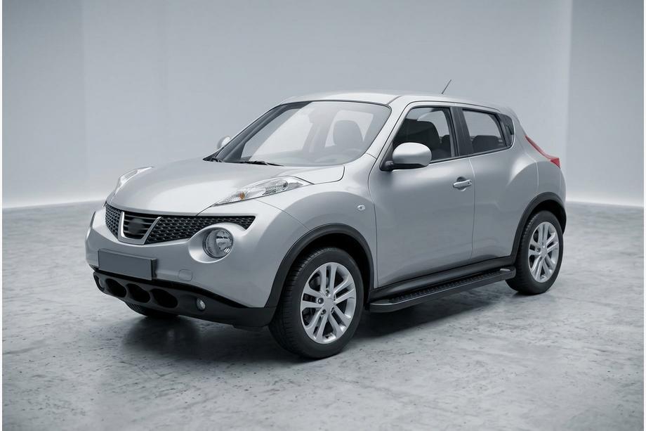 Nissan Juke 2010-2019 Progi Boczné Allmond Black (2 szt., Aluminium) Image