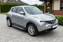 Nissan Juke 2010-2019 Progi Boczné Sunrise (2 szt., Aluminium) zdjęcia 1