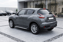 Nissan Juke 2010-2019 Progi Boczne Line (2 szt., Aluminium) zdjęcia 1