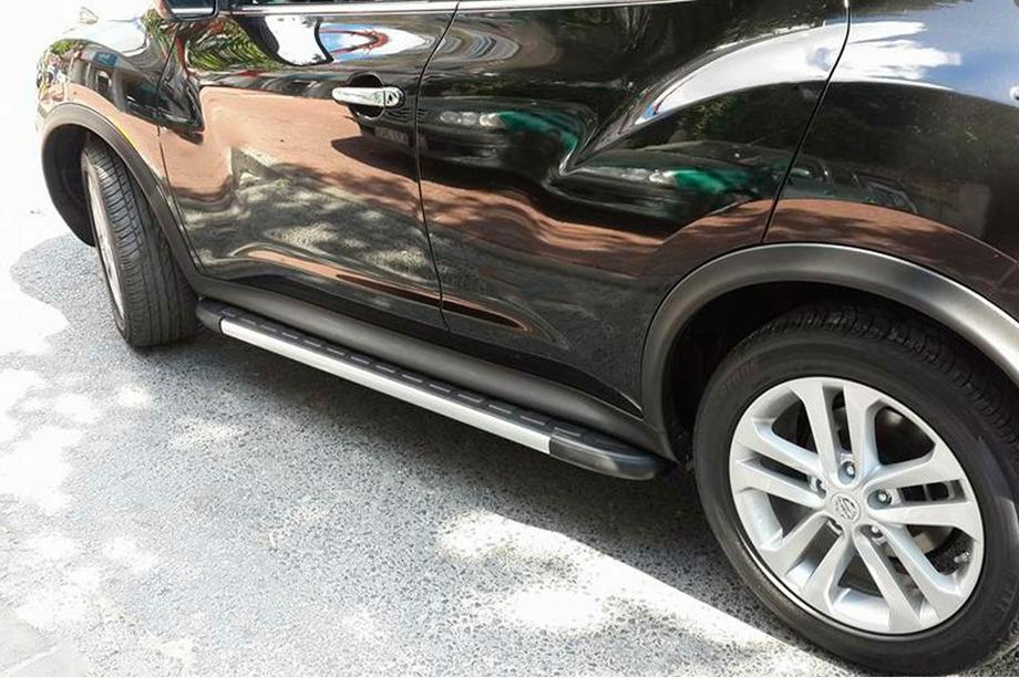 Nissan Juke 2010-2019 Progi Boczné Duru (2 szt., Aluminium) Image