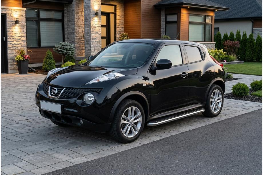 Nissan Juke 2010-2019 Progi Boczne Maydos V1 (2 szt., Aluminium i Stal Nierdzewna) Image