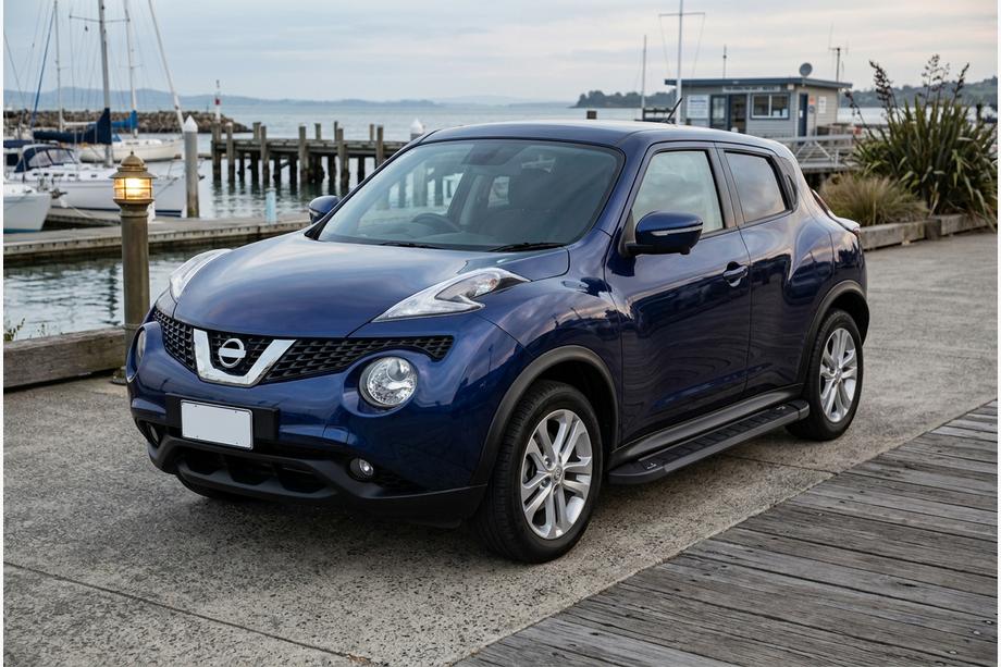 Nissan Juke 2010-2019 Progi Boczne RedLine Black (2 szt., Aluminium) Image