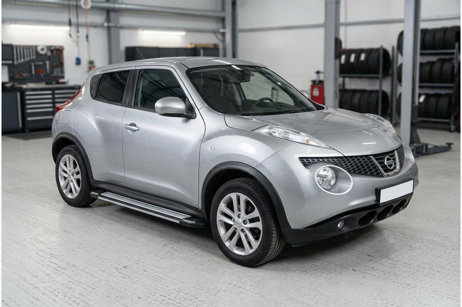Nissan Juke 2010-2019 Progi Boczné Rainbow (2 szt., Aluminium) Image