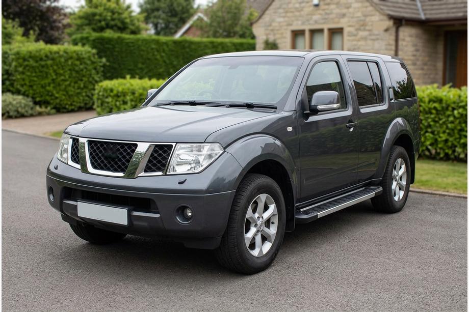 Nissan Pathfinder R51 2005-2014 Progi Boczné RedLine V1 (2 szt., Aluminium) Image