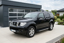 Nissan Pathfinder R51 2005-2014 Progi Boczné Duru (2 szt., Aluminium) zdjęcia 2