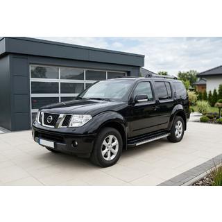 Progi Boczné Duru (2 szt., Aluminium) Nissan Pathfinder R51 2005-2014 zdjęcia 2