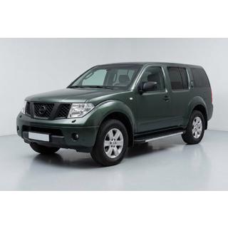 Progi Boczné Duru (2 szt., Aluminium) Nissan Pathfinder R51 2005-2014 zdjęcia 1