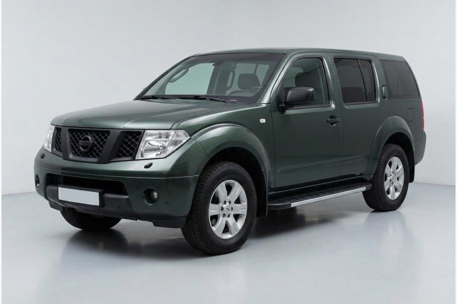 Nissan Pathfinder R51 2005-2014 Progi Boczné Duru (2 szt., Aluminium) Image