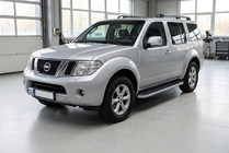 Nissan Pathfinder R51 2005-2014 Progi Boczne Tayga Grey (2 szt., Aluminium) zdjęcia 1