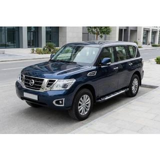Progi Boczné Sunrise (2 szt., Aluminium) Nissan Patrol Y62 2010-2024 zdjęcia 1