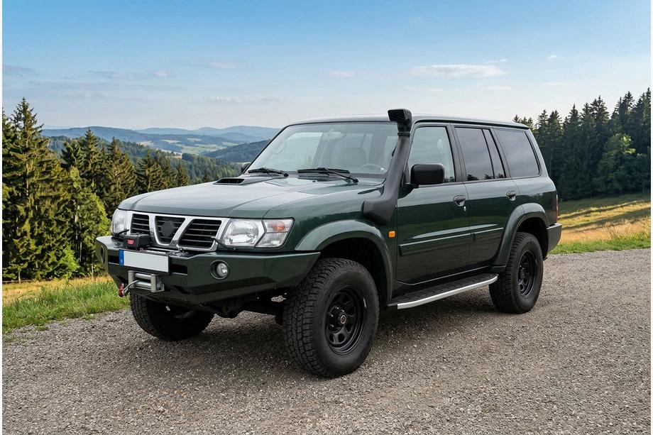 Nissan Patrol Y61 1997-2011 Progi Boczné Fullmond (2 szt., Aluminium) Image