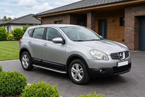 Nissan Qashqai 2007-2010 Progi Boczne Maydos V1 (2 szt., Aluminium i Stal Nierdzewna) zdjęcia 1