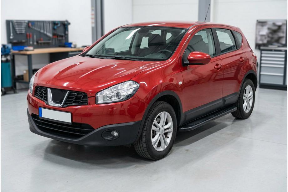 Nissan Qashqai 2010-2014 Progi Boczné Bosphorus Black (2 szt., Aluminium) Image