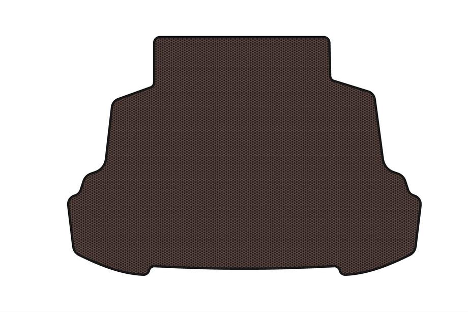 BYD F3 2005-2013 Gumowa mata do bagażnika Carsuit (SD, brązowa) Image