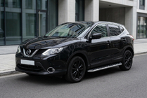 Nissan Qashqai 2014-2021 Progi Boczne Maydos V1 (2 szt., Aluminium i Stal Nierdzewna) zdjęcia 1