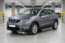 Nissan Qashqai 2014-2021 Progi Boczné Bosphorus Black (2 szt., Aluminium) zdjęcia 1