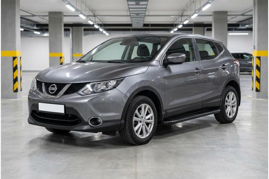 Nissan Qashqai 2014-2021 Progi Boczné Bosphorus Black (2 szt., Aluminium) Image