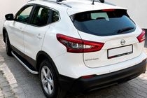 Nissan Qashqai 2014-2021 Progi Boczné Tayga (2 szt., Aluminium) zdjęcia 1