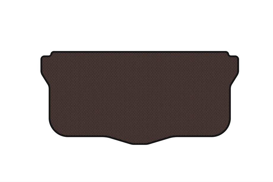 Citroen C-1 2014-2021 Gumowa mata bagażnika Carsuit (HB, brązowa) Image