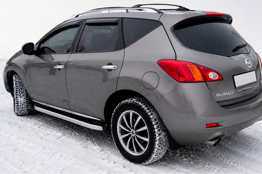 Nissan Murano 2008-2014 Progi boczne Fullmond (2 szt., aluminium) Image