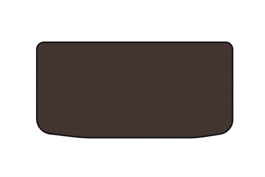 Kia Carnival 2014-2020 Gumowa mata do bagażnika Carsuit (Brązowa) Image