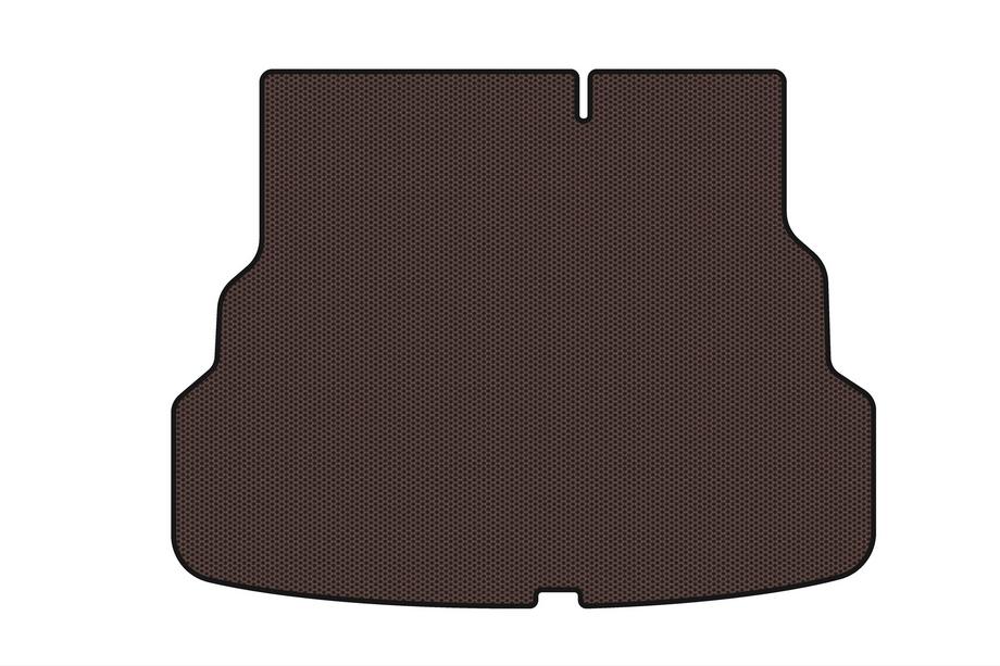 Kia Rio 2012-2017 Gumowa mata bagażnika Carsuit V2 (SD, brązowa) Image