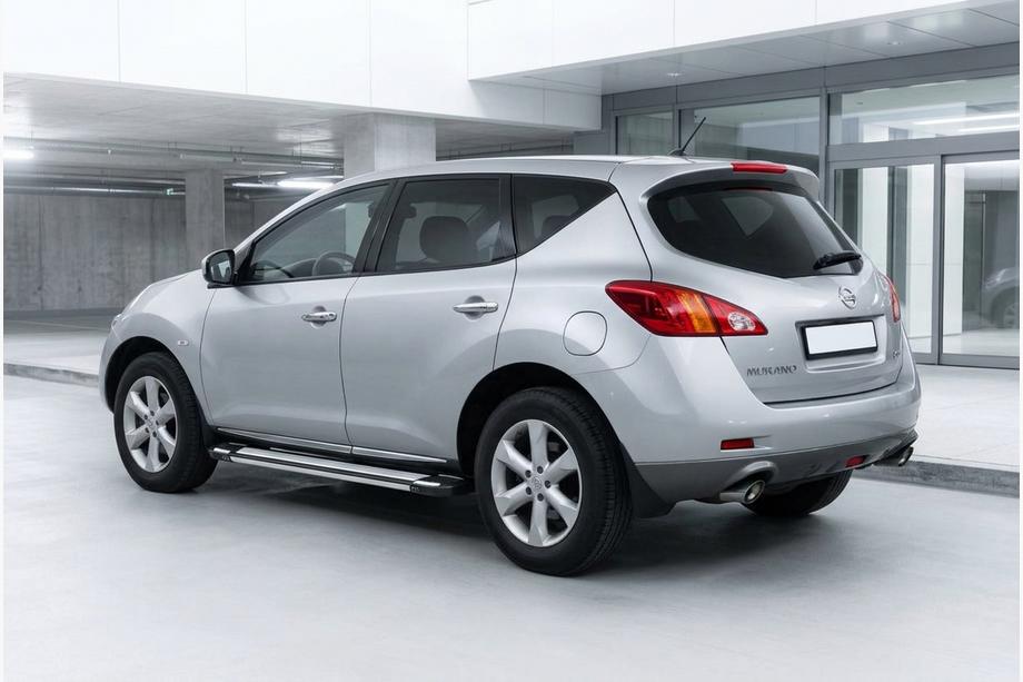 Nissan Murano 2008-2014 Progi Boczné Rainbow (2 szt., Aluminium) Image