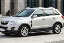 Opel Antara 2006-2017 Progi Boczné Allmond Black (2 szt., Aluminium) zdjęcia 1