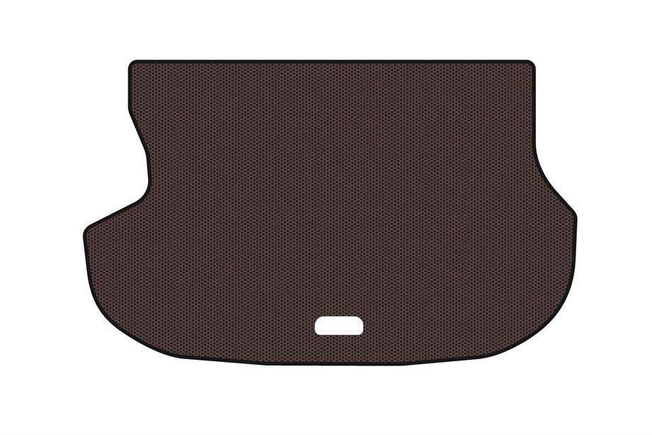 Mitsubishi Outlander 2001-2006 Gumowa mata do bagażnika Carsuit (Brązowa) Image