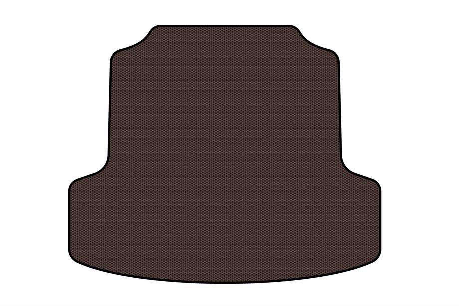 Nissan Altima 2012-2018 Gumowa mata do bagażnika Carsuit (SD, brązowa) Zdjęcia 1