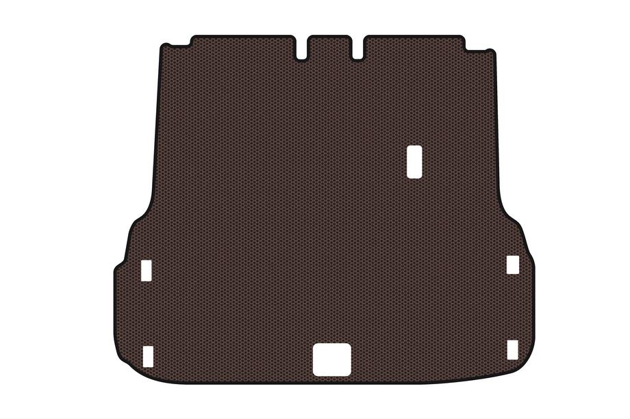 Nissan Pathfinder R52 2012-2021 Gumowa mata do bagażnika Carsuit (Brązowa) Zdjęcia 1