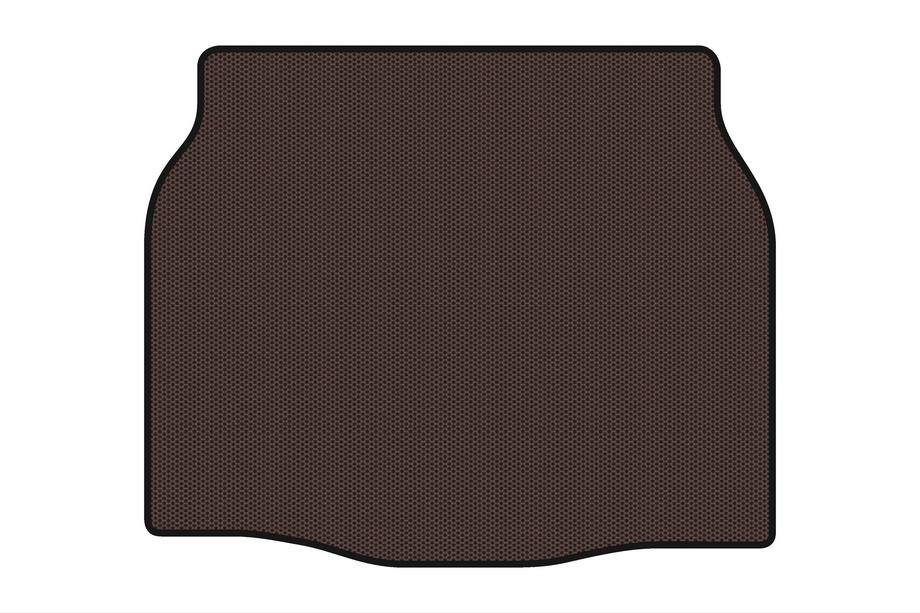 Nissan Tiida 2011-2014 Gumowa mata bagażnika Carsuit (HB, brązowa) Image
