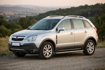 Opel Antara 2006-2017 Progi Boczne Maydos V1 (2 szt., Aluminium i Stal Nierdzewna) zdjęcia 1