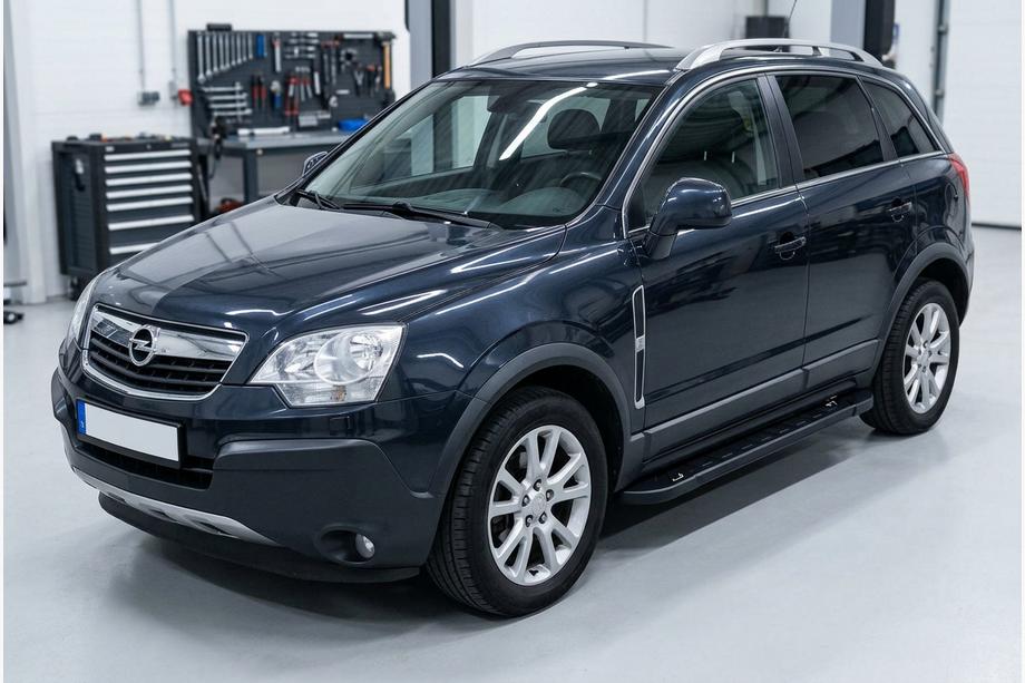 Opel Antara 2006-2017 Progi Boczne RedLine Black (2 szt., Aluminium) Image