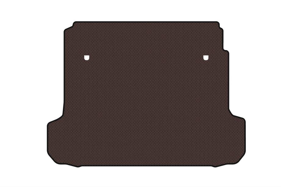 Renault Fluence 2009-2016 Gumowa mata do bagażnika Carsuit (SD, brązowa) Image