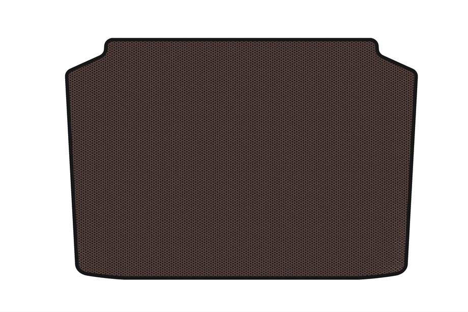 Volkswagen Polo 2001-2009 Gumowa mata bagażnika Carsuit (HB, 3/5-drzwiowy, brązowy) Image