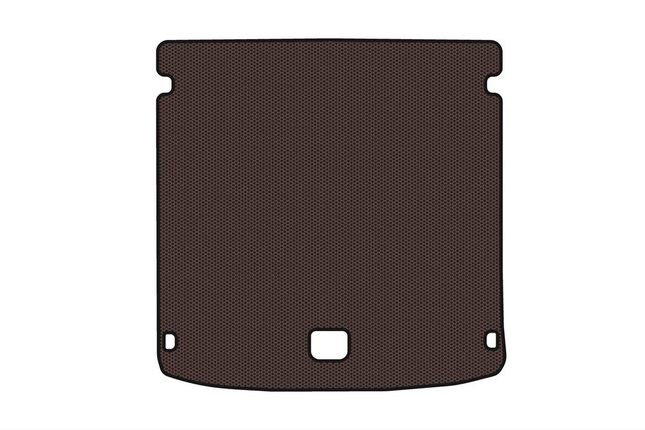 Audi A4 B7 2004-2008 Gumowa mata do bagażnika Carsuit V-1 (Avant, brązowa) Image
