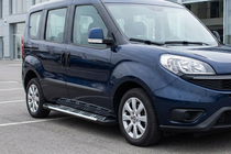 Opel Combo 2012-2018 Progi Boczné Sunrise (2 szt., Aluminium) zdjęcia 1