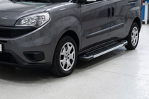 Opel Combo 2012-2018 Progi Boczné RedLine V1 (2 szt., Aluminium) zdjęcia 1