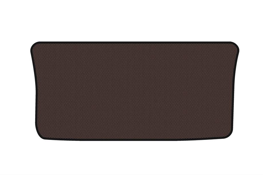 Chevrolet Spark 2009-2015 Gumowa mata do bagażnika Carsuit (Brązowa) Image