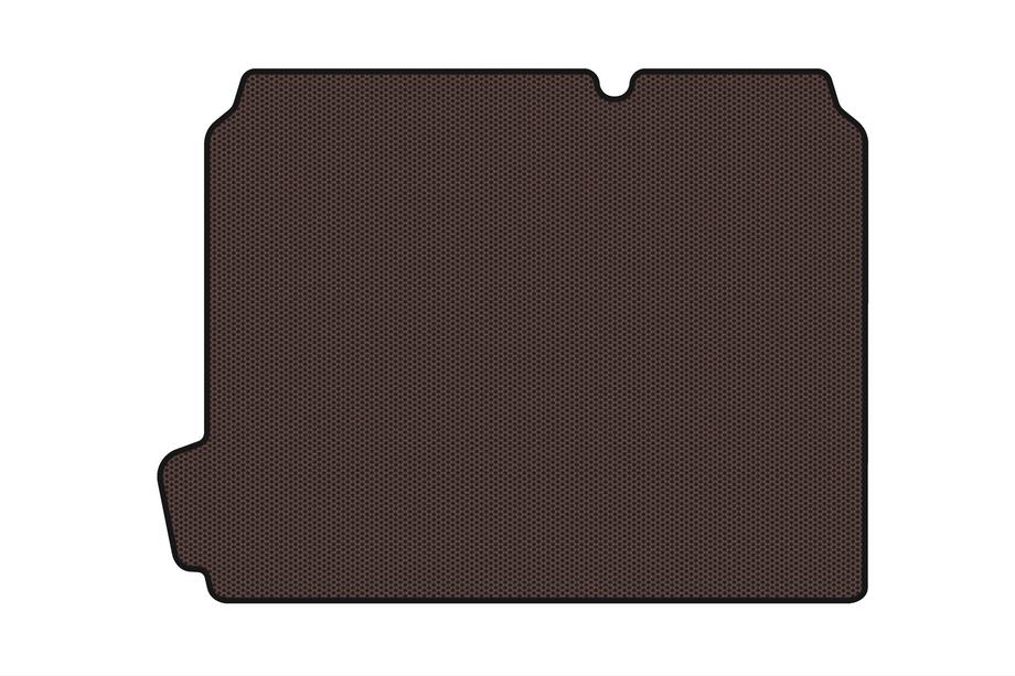 Citroen C-4 2010-2018 Gumowa mata bagażnika Carsuit (HB, brązowa) Image