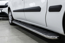 Opel Combo 2012-2018 Progi Boczne Maydos V1 (2 szt., Aluminium i Stal Nierdzewna) zdjęcia 1