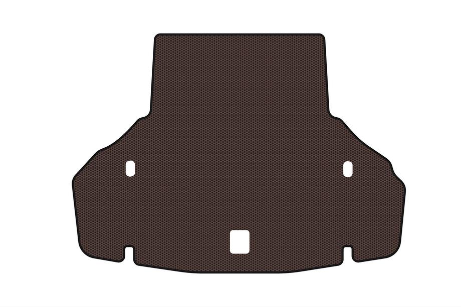Lexus LS 2007-2017 Gumowa mata do bagażnika Carsuit (2007-2009, SD, Bez napędu 4x4, USA, Brązowy) Image