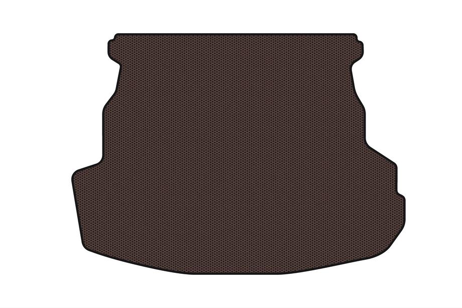 Mazda 6 2003-2008 Gumowa mata do bagażnika Carsuit (SD, brązowa) Image